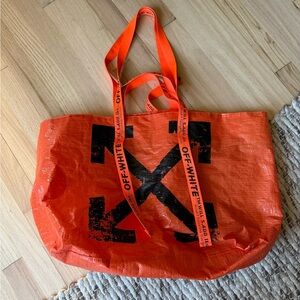 Off-White Vibrant Orange Carryall